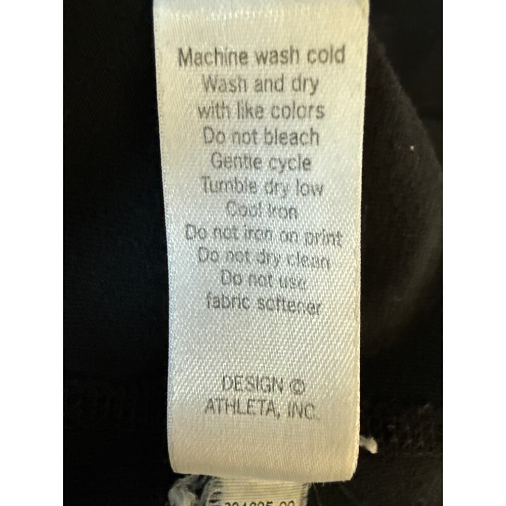 Athleta Crop Leggings 20” in Black 20” Inseam Activewear Size Small - Picture 6 of 6